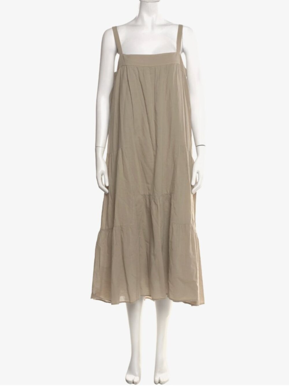 Jenni Kayne  Square Neckline Knee-Length Dress